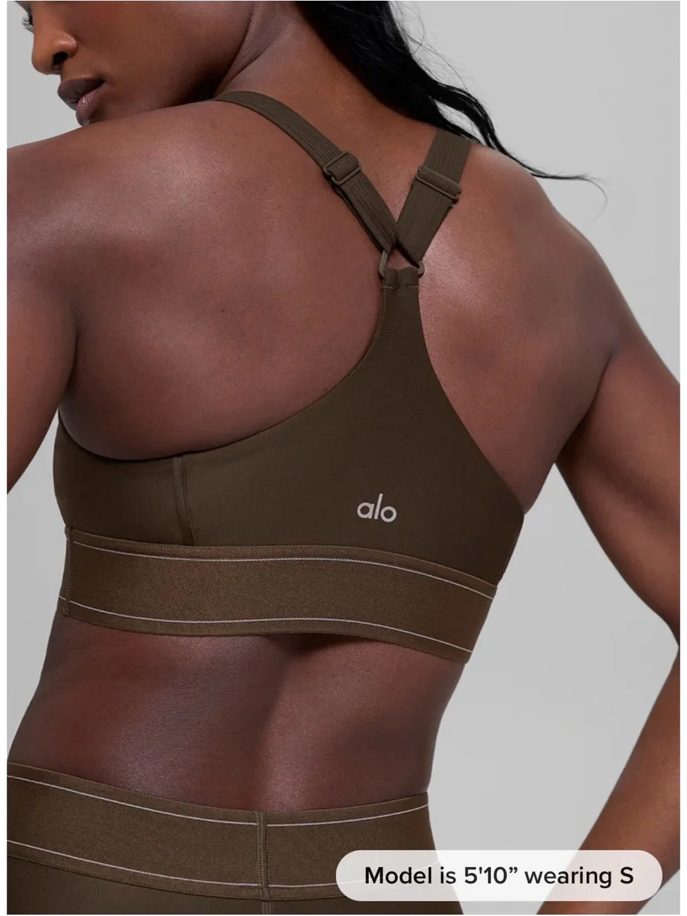 Alo Airlift Suit Up Bra - Espresso